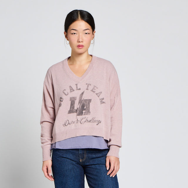 SO CAL TEAM KNITTED V NECK