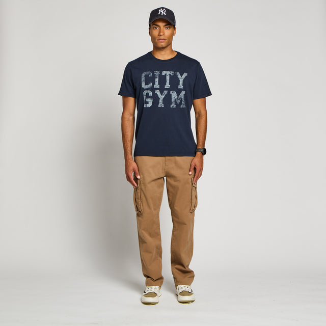 CITY GYM T-SHIRT - VINTAGE JERSEY - Bowery NYC