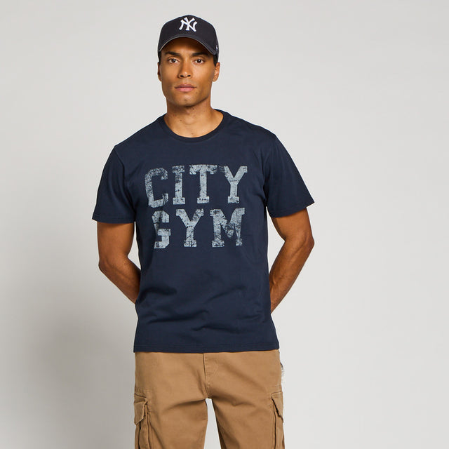 CITY GYM T-SHIRT - VINTAGE JERSEY - Bowery NYC