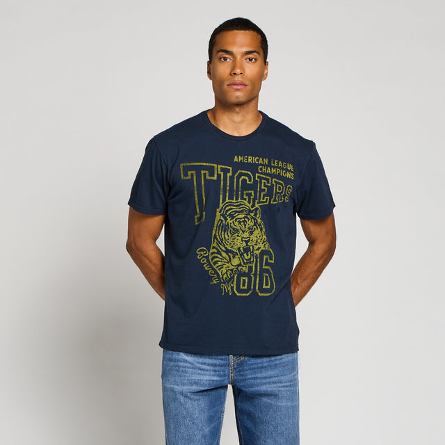 TIGER 86 T-SHIRT - VINTAGE JERSEY - Bowery NYC