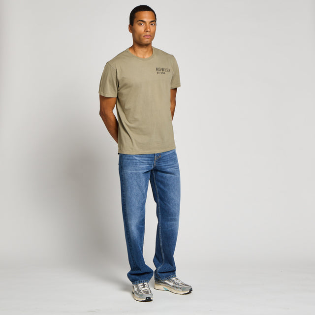 BOWERY NY GRAPHIC T-SHIRT - VINTAGE JERSEY - Bowery NYC