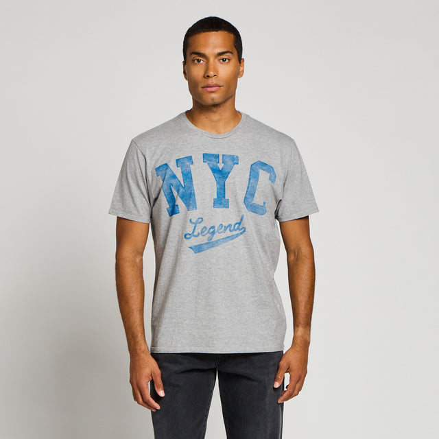 NYC LEGEND GRAPHIC T-SHIRT - VINTAGE JERSEY - Bowery NYC
