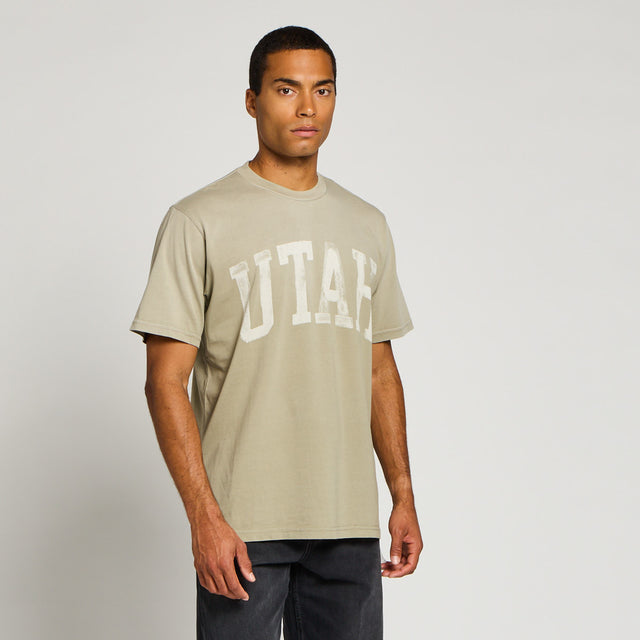 UTAH GRAPHIC T-SHIRT - HEAVY JERSEY - Bowery NYC