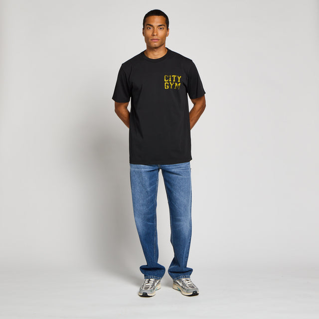 CITY GYM GRAPHIC T-SHIRT - HEAVY JERSEY - Bowery NYC