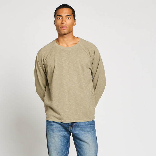 ESSENTIAL RAGLAN T-SHIRT - HEAVY SLUB JERSEY - Bowery NYC