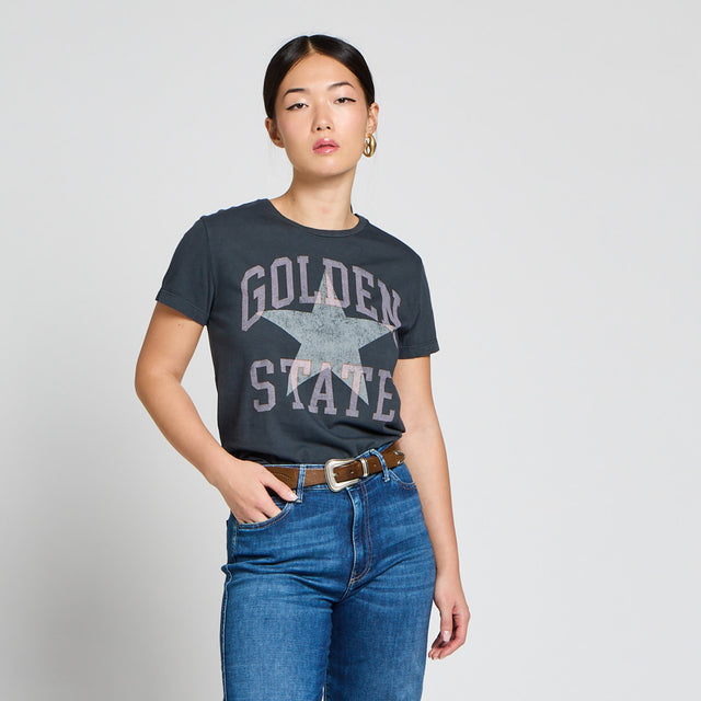 GOLDEN STATE T-SHIRT - VINTAGE JERSEY - Bowery NYC
