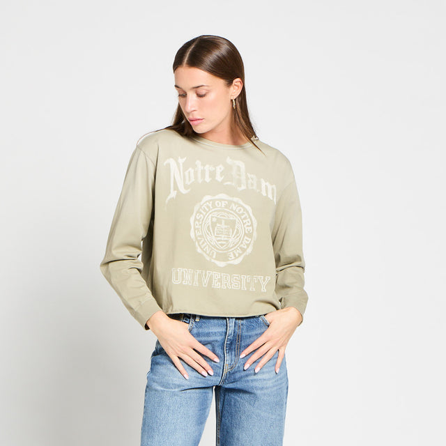 NOTRE DAME GRAPHIC T-SHIRT - HEAVY JERSEY - Bowery NYC