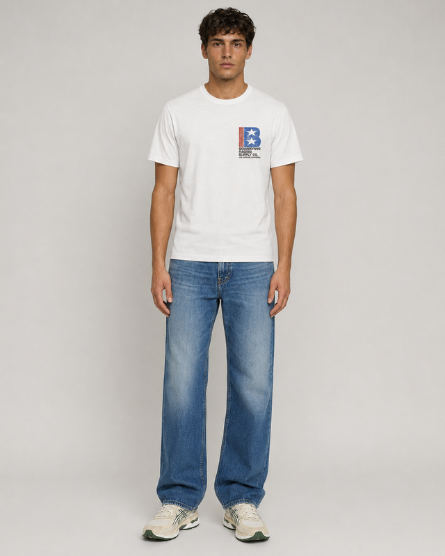 BOWERY NYC RACING SUPPLY  T-SHIRT - SLUB JERSEY - Bowery NYC