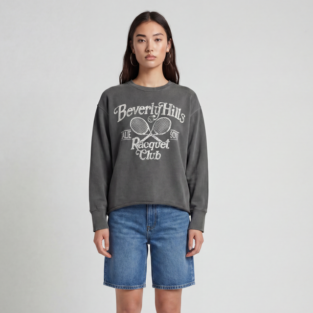 BEVERLY HILLS MID WEIGHT SWEAT - Bowery NYC