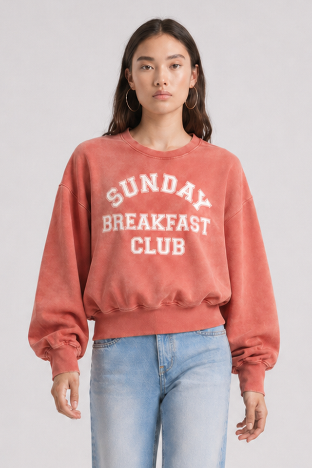 SUNDAY BREAKFAST CLUB MID WEIGHT SWEAT - Bowery NYC