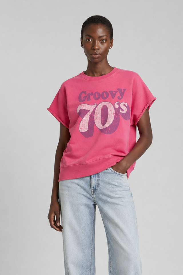 GROOVY 70'S LIGHT WEIGHT SWEAT - Bowery NYC