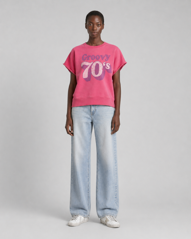 GROOVY 70'S LIGHT WEIGHT SWEAT - Bowery NYC