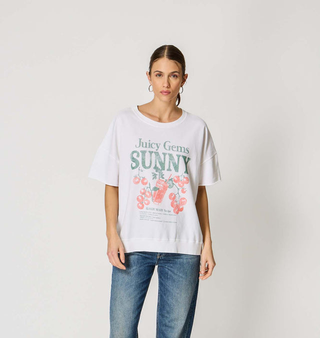JUICY GEMS SUNNY LIGHT WEIGHT SWEAT - Bowery NYC