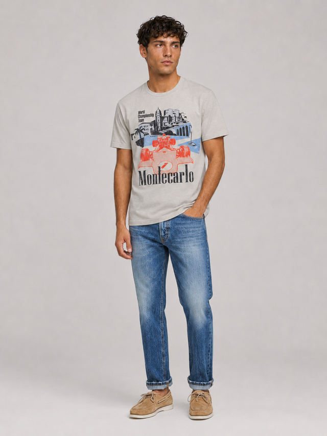 MONTECARLO T-SHIRT - VINTAGE JERSEY
