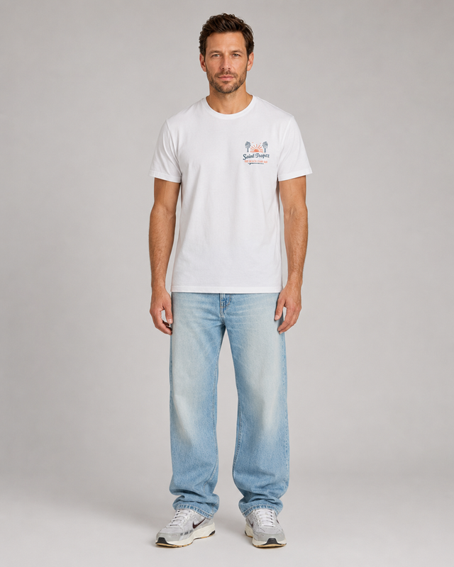 SAINT TROPEZ  T-SHIRT - VINTAGE JERSEY