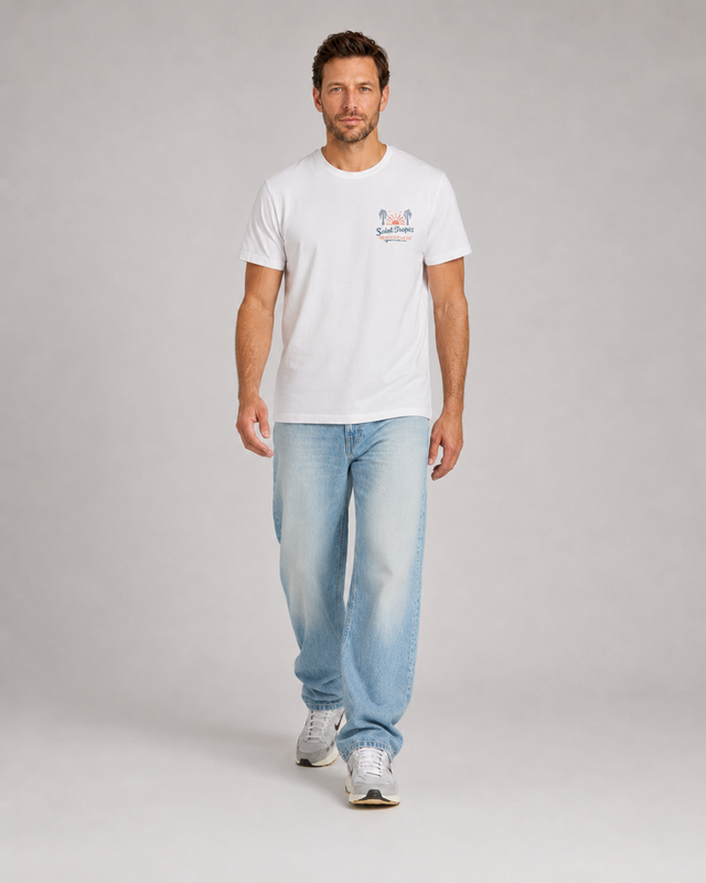 SAINT TROPEZ  T-SHIRT - VINTAGE JERSEY