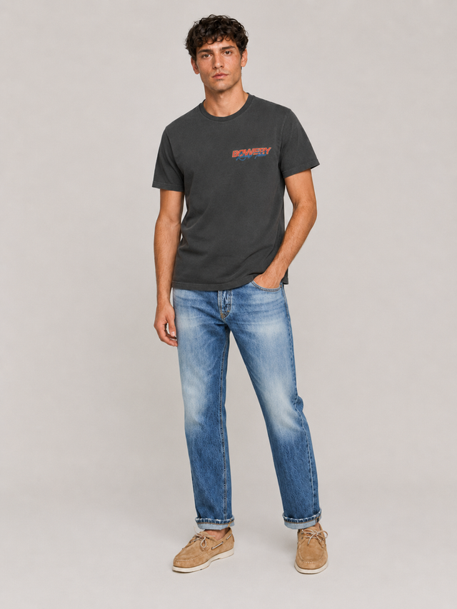 BOWERY RACING  T-SHIRT - SLUB JERSEY