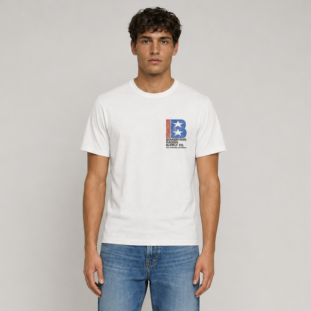 BOWERY NYC RACING SUPPLY  T-SHIRT - SLUB JERSEY - Bowery NYC
