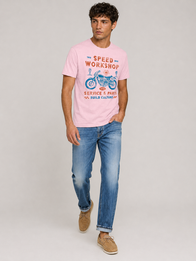 SPEED WORKSHOP  T-SHIRT - SLUB JERSEY