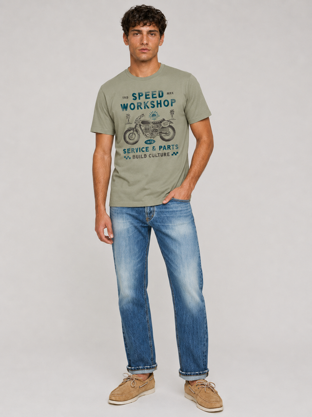 SPEED WORKSHOP  T-SHIRT - SLUB JERSEY