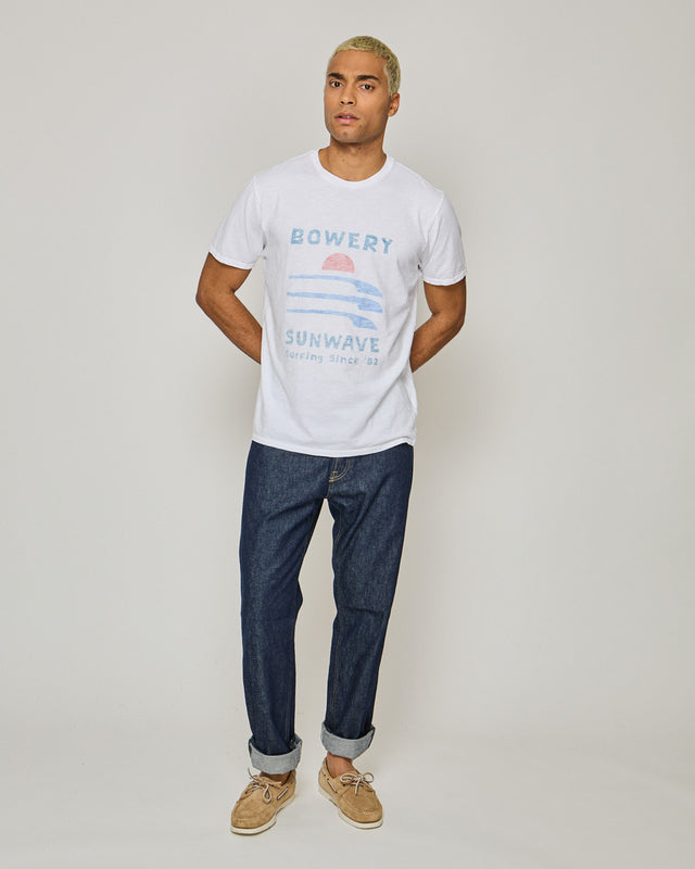 BOWERY SUNWAVE T-SHIRT - SLUB JERSEY - Bowery NYC