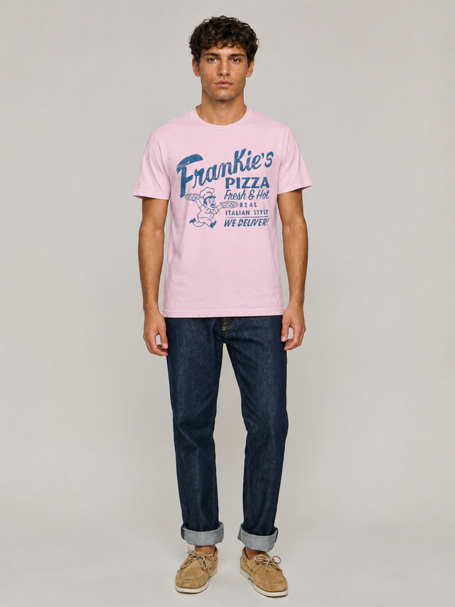 FRANKIE'S PIZZA T-SHIRT - SLUB JERSEY