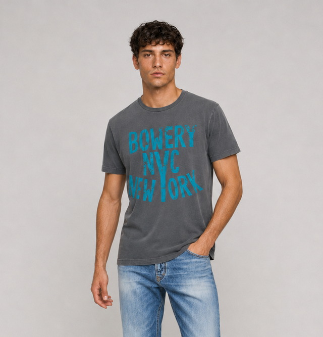 BOWERY NYC T-SHIRT - SOFT JERSEY