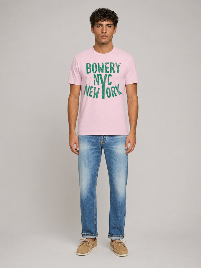 BOWERY NYC T-SHIRT - SOFT JERSEY