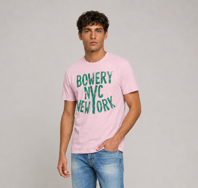 BOWERY NYC T-SHIRT - SOFT JERSEY