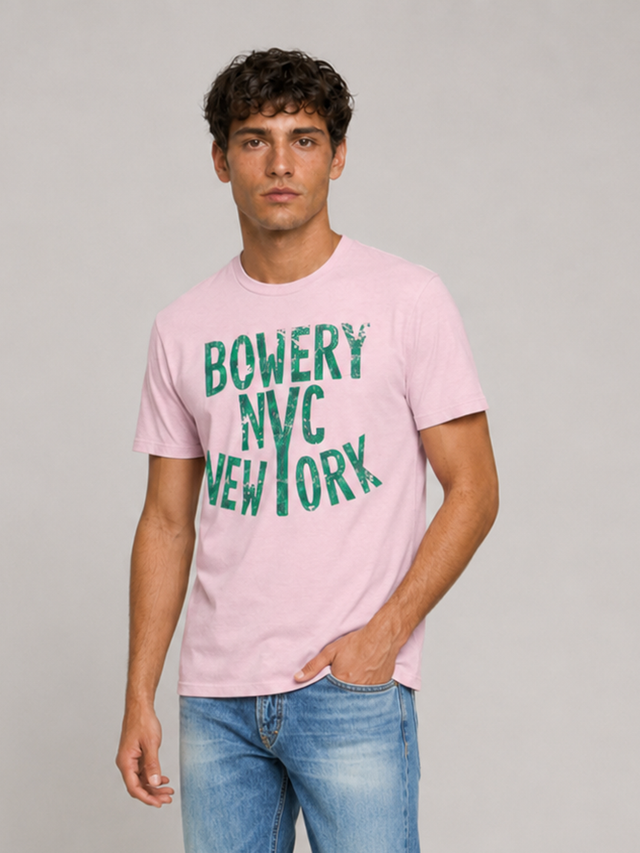 BOWERY NYC T-SHIRT - SOFT JERSEY - Bowery NYC