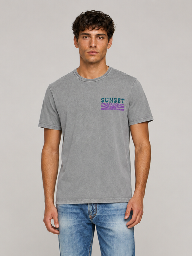 SUNSET T-SHIRT - SOFT JERSEY - Bowery NYC