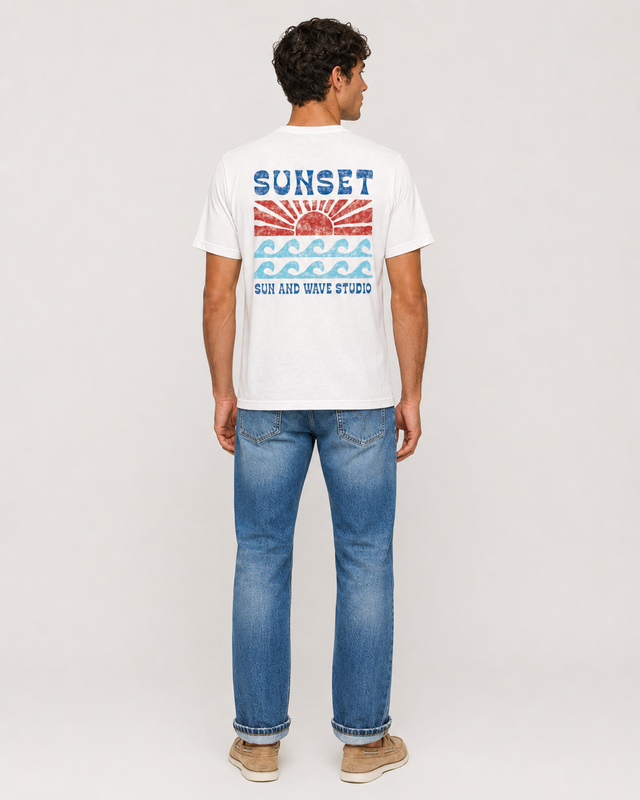 SUNSET T-SHIRT - SOFT JERSEY
