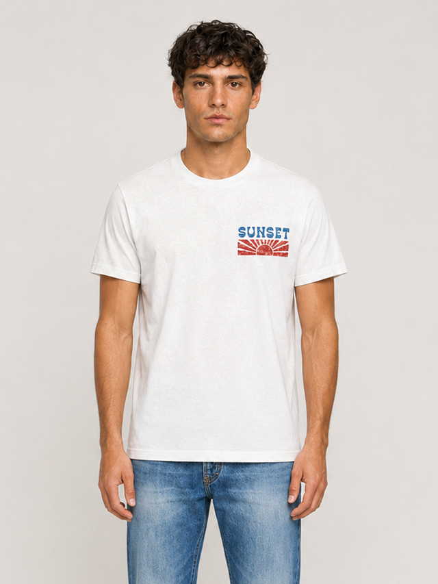 SUNSET T-SHIRT - SOFT JERSEY - Bowery NYC