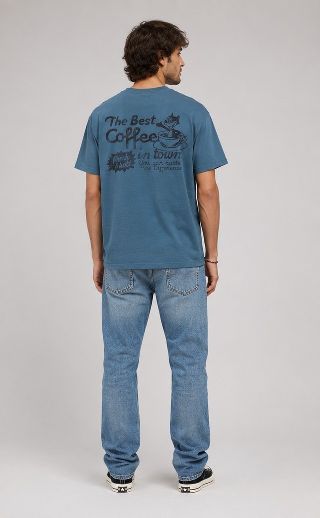 THE BEST COFFEE  T-SHIRT - HEAVY JERSEY