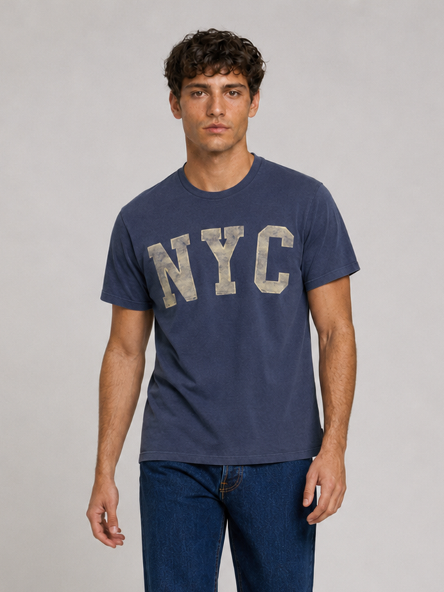 NYC T-SHIRT - VINTAGE JERSEY - Bowery NYC