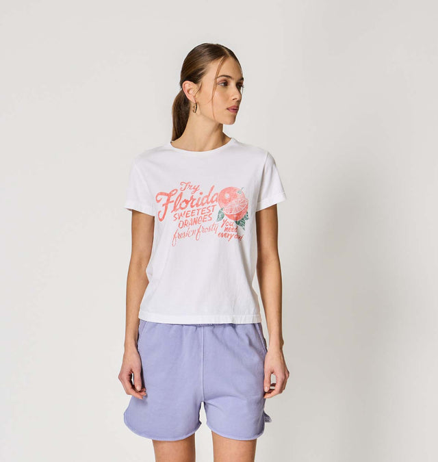 FLORIDA SWEETEST ORANGES  T-SHIRT - VINTAGE JERSEY - Bowery NYC