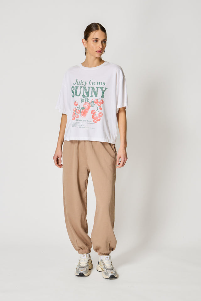 JUICY GEMS SUNNY T-SHIRT - VINTAGE JERSEY - Bowery NYC