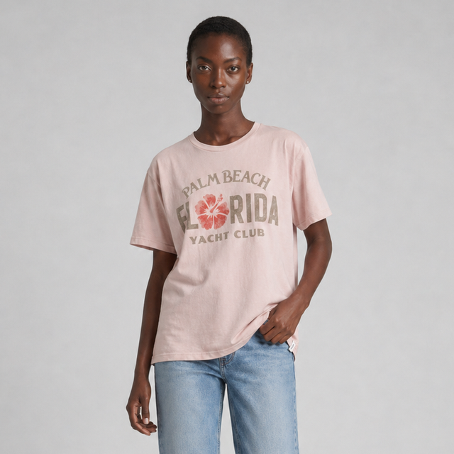 PALM BEACH FLORIDA T-SHIRT - EXTRA FINE JERSEY - Bowery NYC