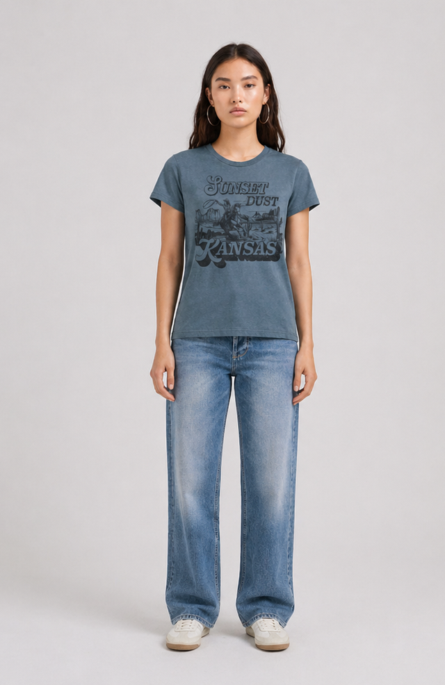 KANSAS T-SHIRT - SOFT JERSEY - Bowery NYC