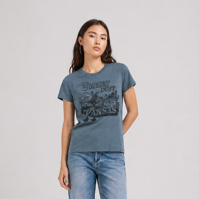 KANSAS T-SHIRT - SOFT JERSEY - Bowery NYC