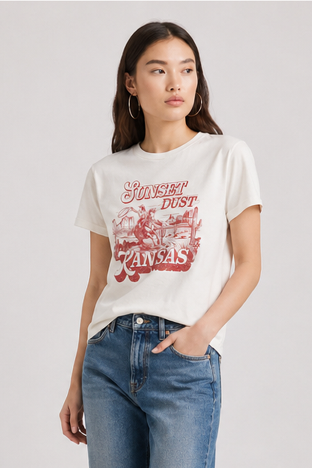 KANSAS T-SHIRT - SOFT JERSEY - Bowery NYC