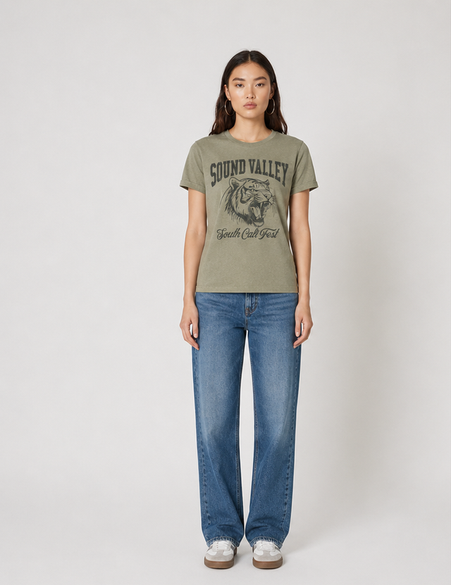 SOUND VALLEY  T-SHIRT - SOFT JERSEY - Bowery NYC