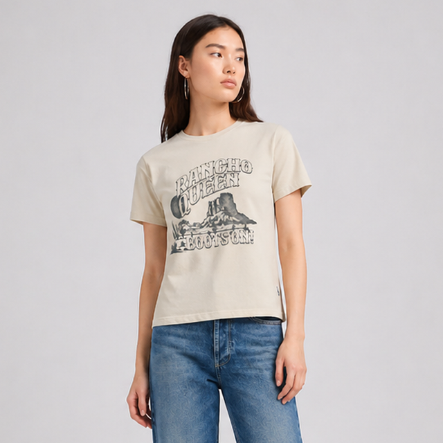 RANCHO QUEEN T-SHIRT - SLUB JERSEY - Bowery NYC