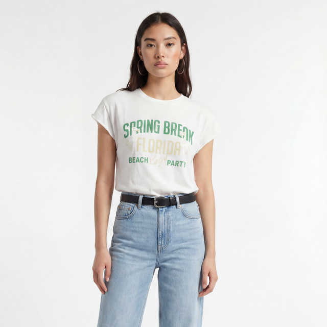 SPRING BREAK FLORIDA  T-SHIRT - SOFT JERSEY - Bowery NYC