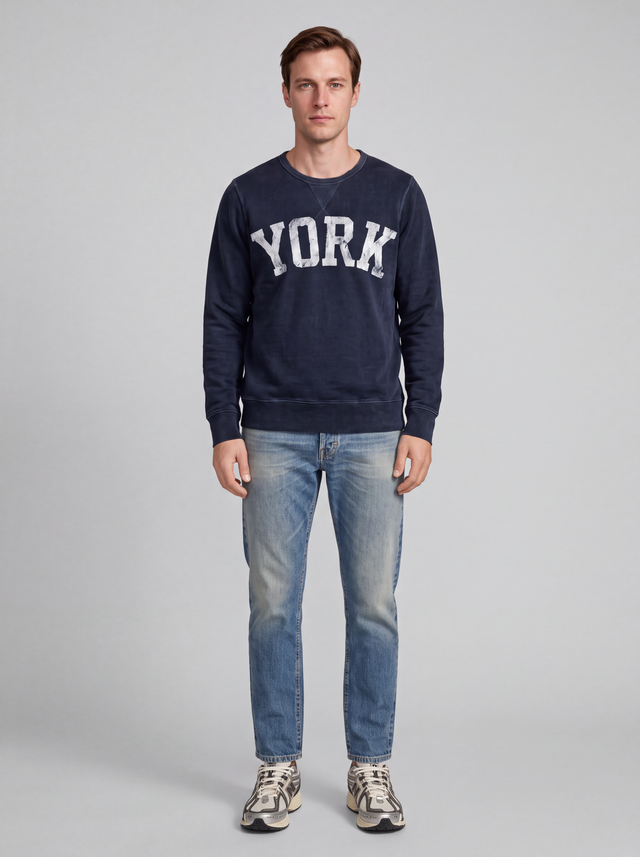 YORK DOUBLE PEACHED SWEAT - Bowery NYC