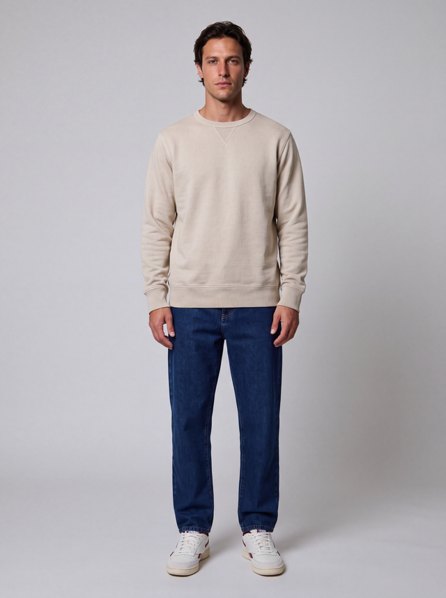 ESSENTIAL DOUBLE PEACHED SWEAT - Bowery NYC