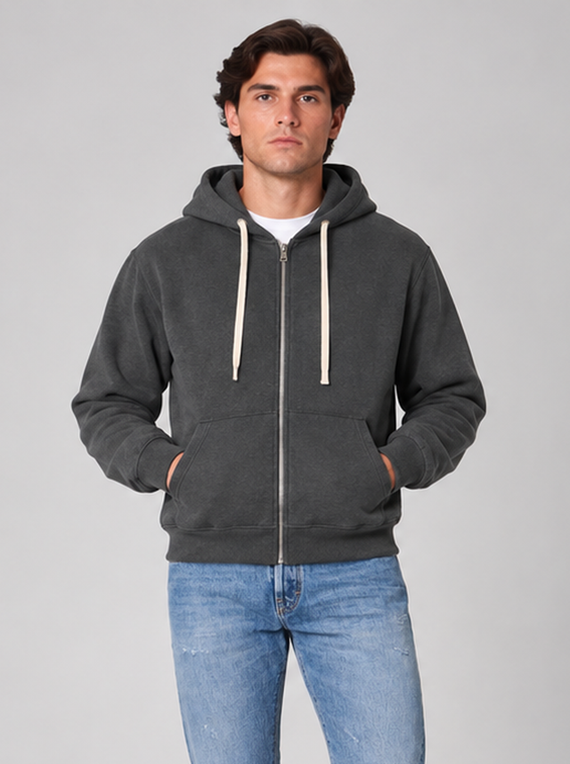 ESSENTIAL HOODIE FULL ZIP