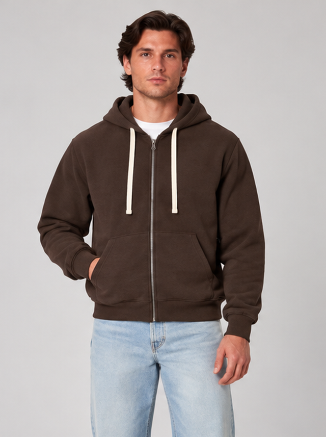 ESSENTIAL HOODIE FULL ZIP