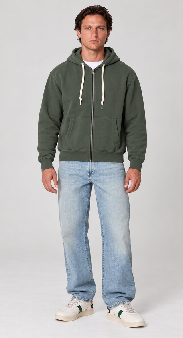 ESSENTIAL HOODIE FULL ZIP