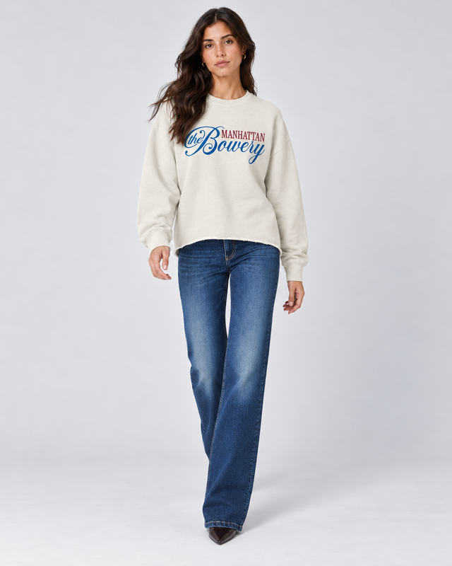 THE BOWERY BRUSHED SWEAT - Bowery NYC